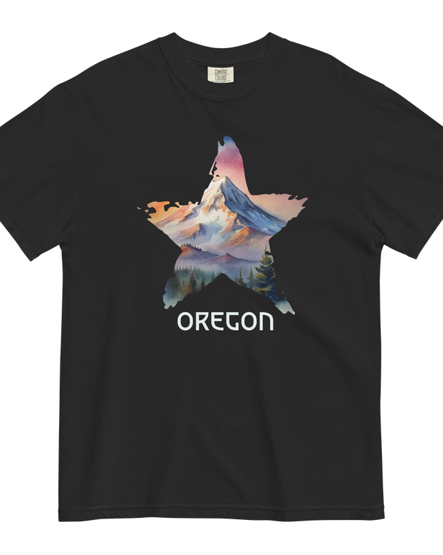 OREGON STAR - COMFOR COLORS - Unisex garment-dyed heavyweight t-shirt