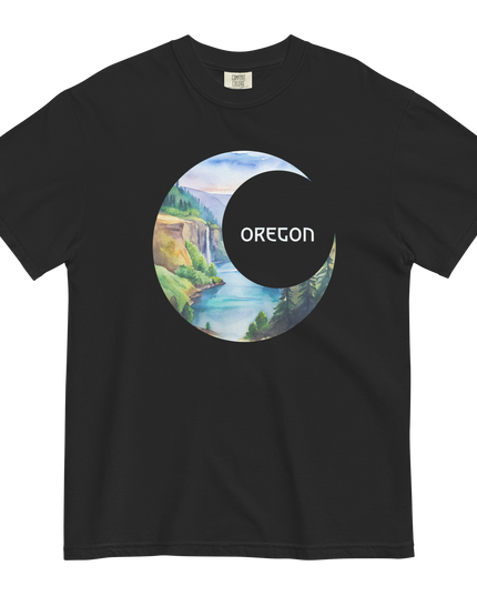 OREGON MOON- COMFORT COLORS - Unisex garment-dyed heavyweight t-shirt
