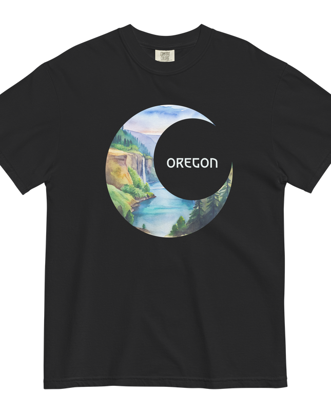 OREGON MOON- COMFORT COLORS - Unisex garment-dyed heavyweight t-shirt