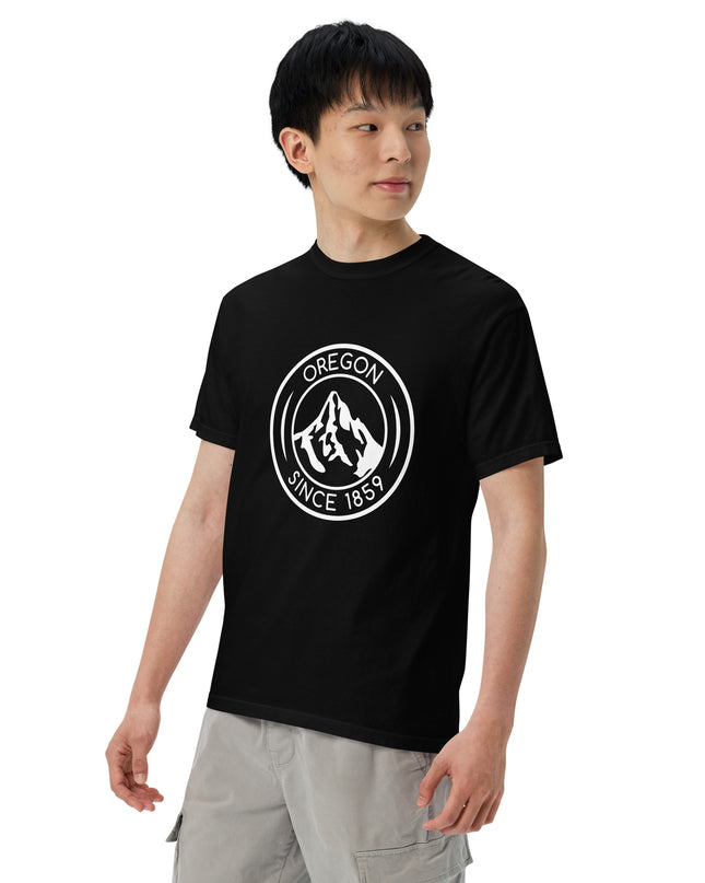 OREGON SINCE 1859 - WHITE - Comfort Color - Unisex garment-dyed heavyweight t-shirt
