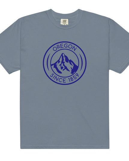 OREGON SINCE 1859 - NAVY - Comfort Colors - Unisex garment-dyed heavyweight t-shirt