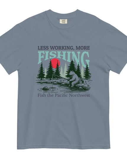MORE FISHING - Comfort Colors - Unisex garment-dyed heavyweight t-shirt