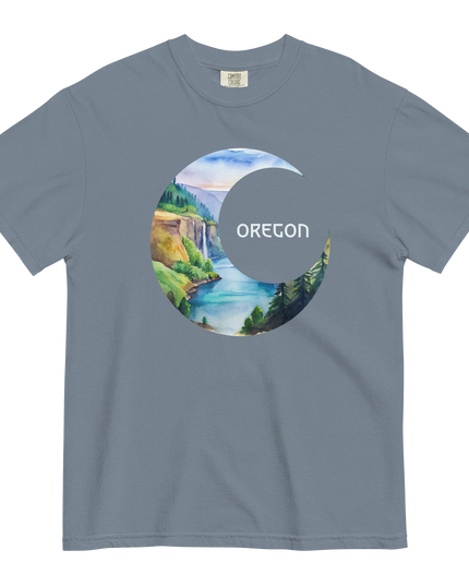 OREGON MOON- COMFORT COLORS - Unisex garment-dyed heavyweight t-shirt