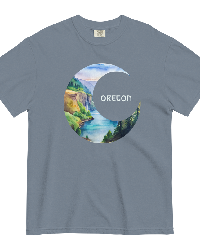 OREGON MOON- COMFORT COLORS - Unisex garment-dyed heavyweight t-shirt