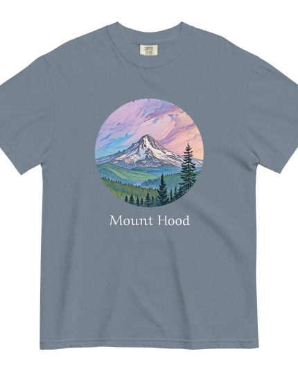 MOUNT HOOD - COMFORT COLORS - Unisex garment-dyed heavyweight t-shirt