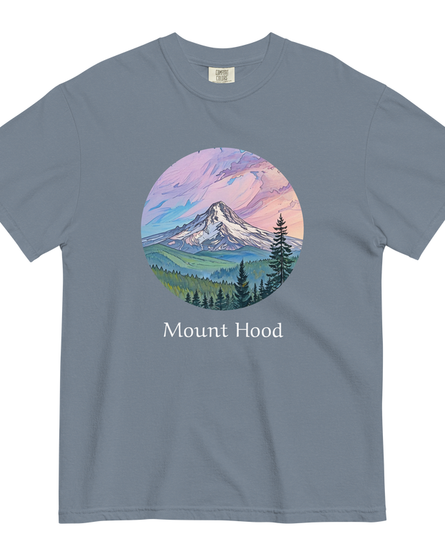 MOUNT HOOD - COMFORT COLORS - Unisex garment-dyed heavyweight t-shirt