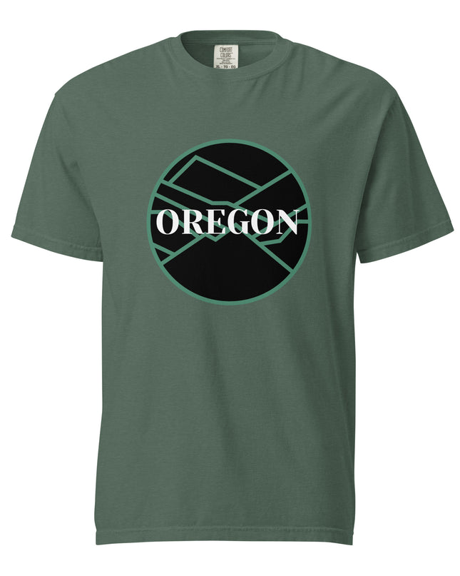 OREGON - Unisex garment-dyed heavyweight t-shirt