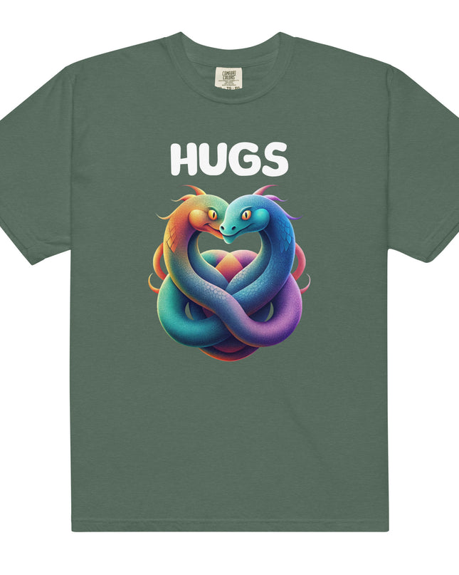 HUGS - Snakes - Comfort Color - Unisex garment-dyed heavyweight t-shirt