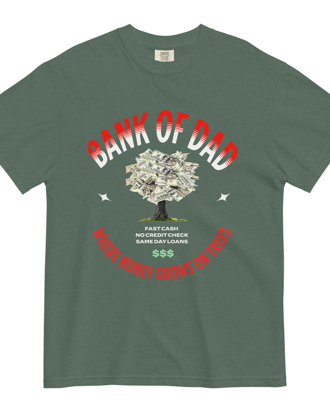 BANK OF DAD - Comfort Colors - Unisex garment-dyed heavyweight t-shirt