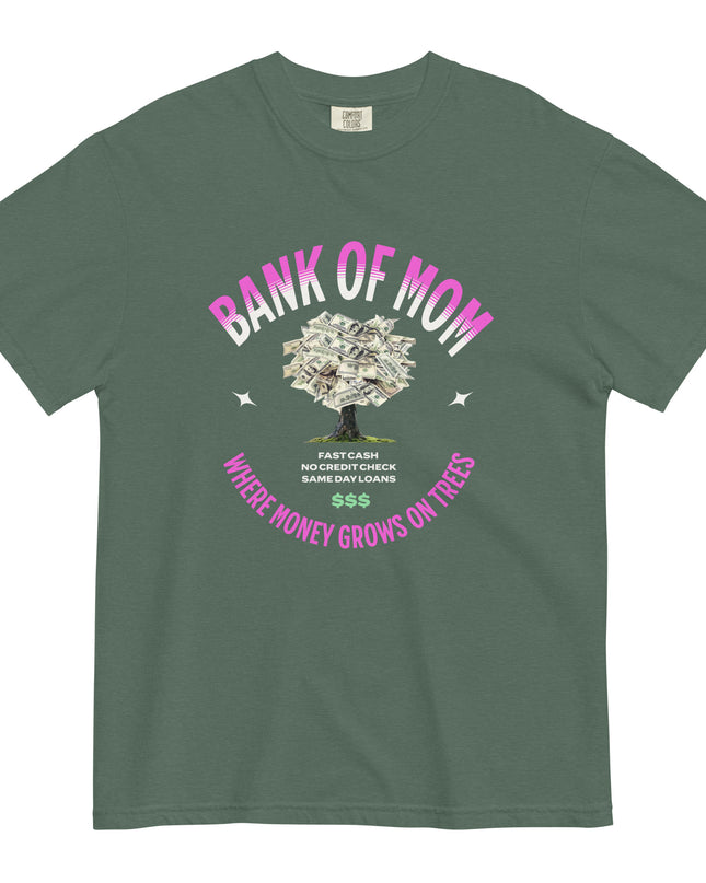 BANK OF MOM - Comfort Colors - Unisex garment-dyed heavyweight t-shirt