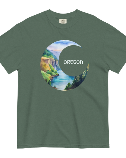 OREGON MOON- COMFORT COLORS - Unisex garment-dyed heavyweight t-shirt