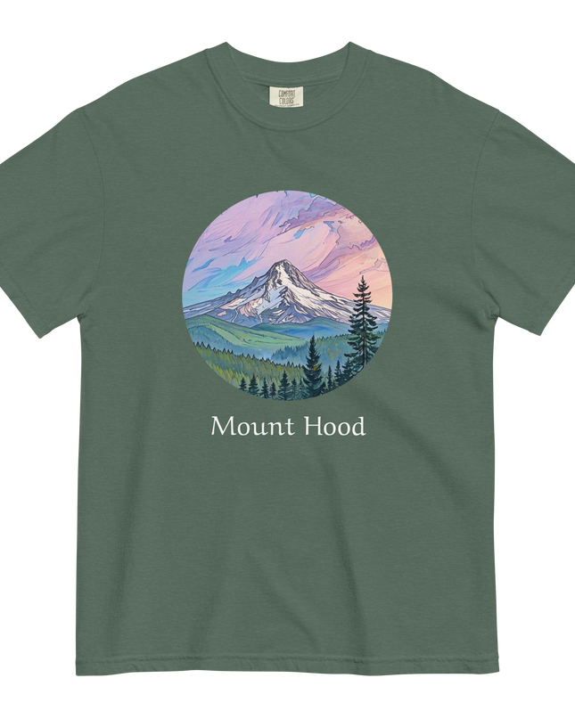 MOUNT HOOD - COMFORT COLORS - Unisex garment-dyed heavyweight t-shirt