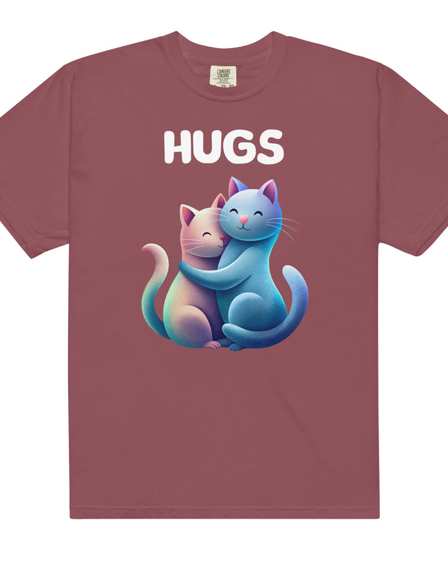 HUGS - CATS - Comfort Colors - Unisex garment-dyed heavyweight t-shirt
