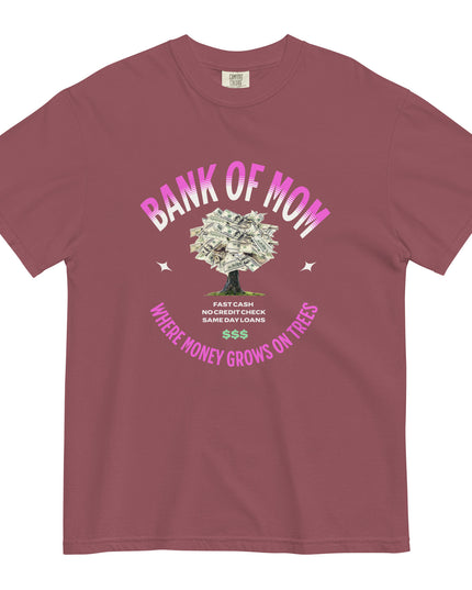 BANK OF MOM - Comfort Colors - Unisex garment-dyed heavyweight t-shirt