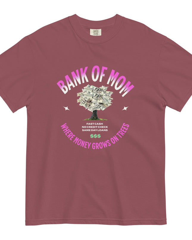 BANK OF MOM - Comfort Colors - Unisex garment-dyed heavyweight t-shirt