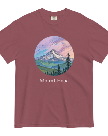 MOUNT HOOD - COMFORT COLORS - Unisex garment-dyed heavyweight t-shirt