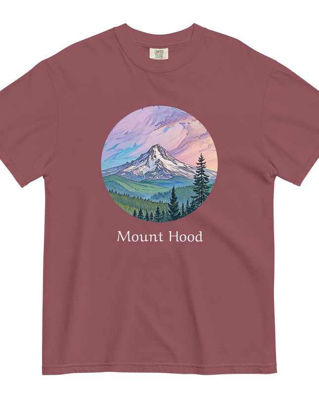 MOUNT HOOD - COMFORT COLORS - Unisex garment-dyed heavyweight t-shirt