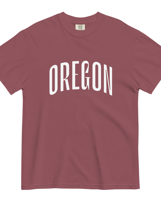 OREGON - COMFORT COLORS - Unisex garment-dyed heavyweight t-shirt