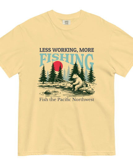 MORE FISHING - Comfort Colors - Unisex garment-dyed heavyweight t-shirt