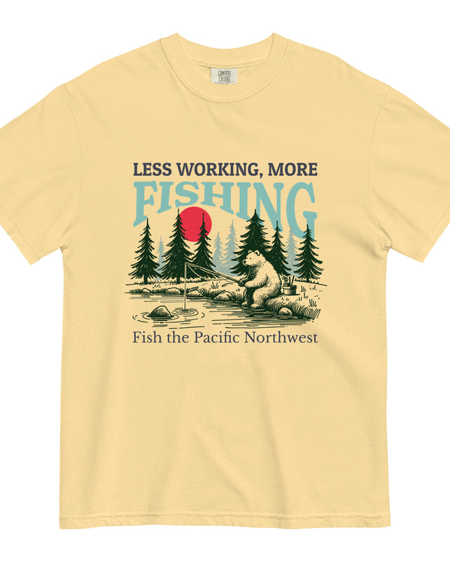 MORE FISHING - Comfort Colors - Unisex garment-dyed heavyweight t-shirt