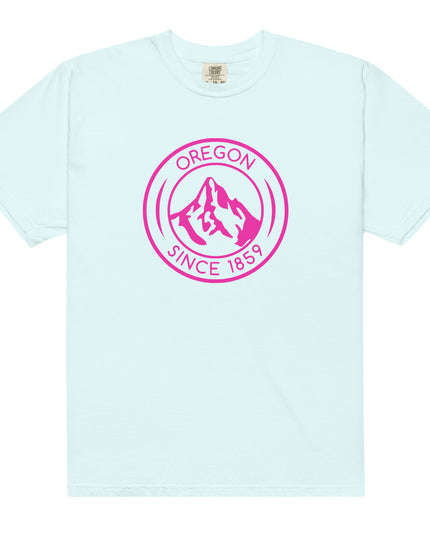 OREGON SINCE 1859 - HOT PINK - Comfort Colors - Unisex garment-dyed heavyweight t-shirt