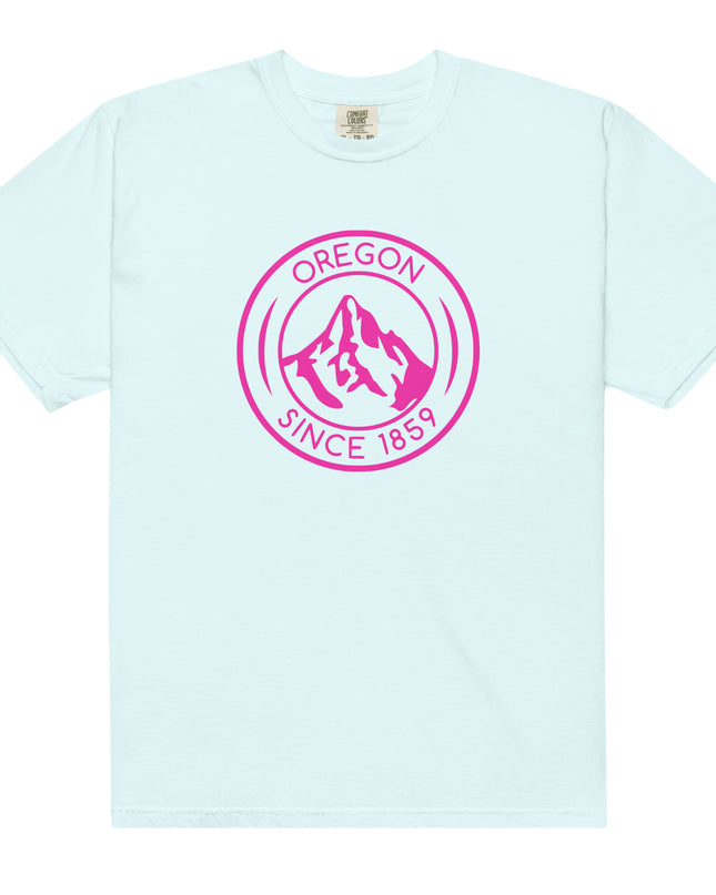 OREGON SINCE 1859 - HOT PINK - Comfort Colors - Unisex garment-dyed heavyweight t-shirt