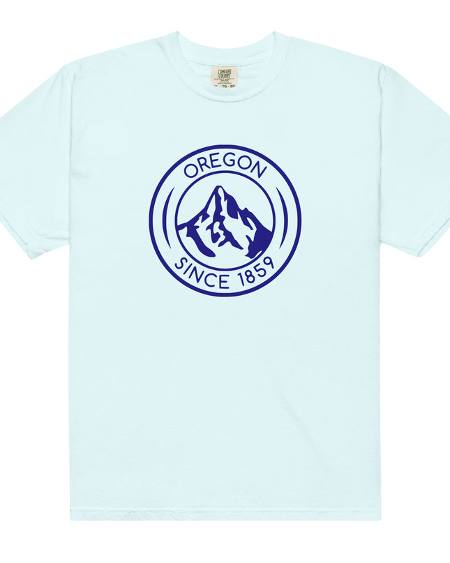 OREGON SINCE 1859 - NAVY - Comfort Colors - Unisex garment-dyed heavyweight t-shirt