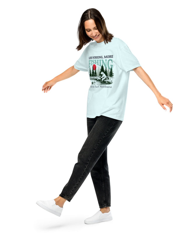 MORE FISHING - Comfort Colors - Unisex garment-dyed heavyweight t-shirt