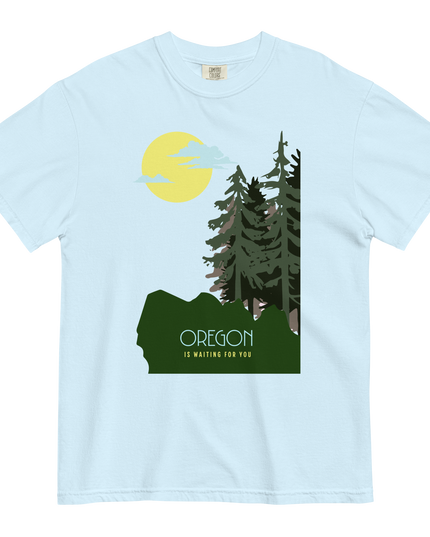 OREGON IS WAITING FOR YOU - Comfort Colors - Unisex garment-dyed heavyweight t-shirt