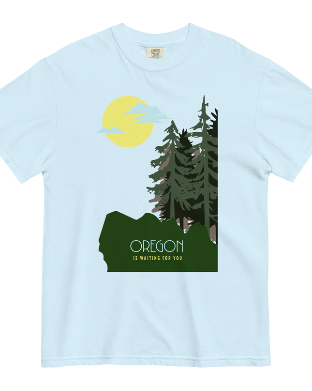 OREGON IS WAITING FOR YOU - Comfort Colors - Unisex garment-dyed heavyweight t-shirt