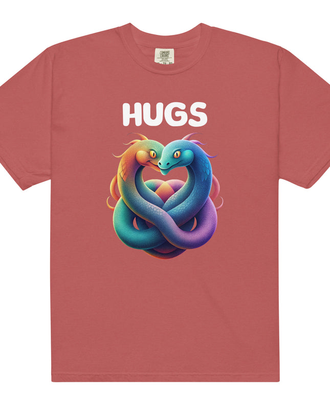 HUGS - Snakes - Comfort Color - Unisex garment-dyed heavyweight t-shirt