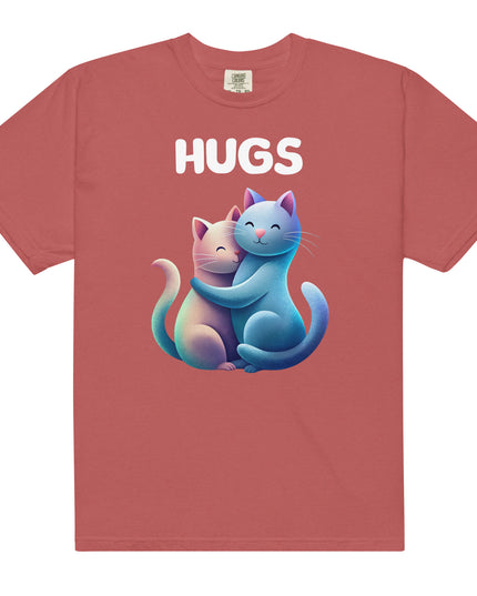 HUGS - CATS - Comfort Colors - Unisex garment-dyed heavyweight t-shirt