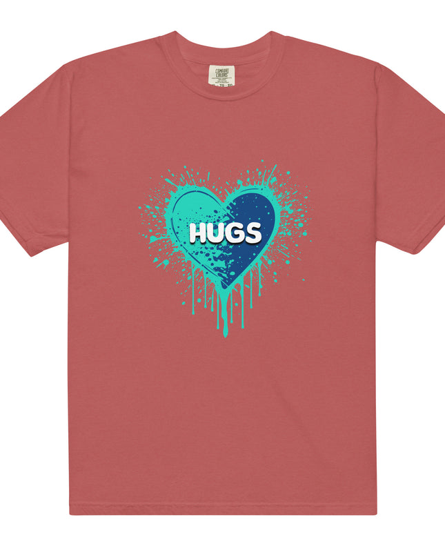 HUGS - COMFORT COLORS - Unisex garment-dyed heavyweight t-shirt