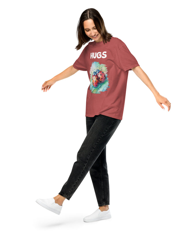 HUGS - LADY BUGS - Comfort Color - Unisex garment-dyed heavyweight t-shirt