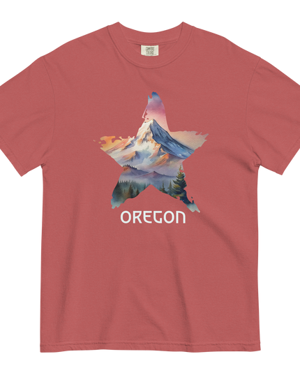 OREGON STAR - COMFOR COLORS - Unisex garment-dyed heavyweight t-shirt