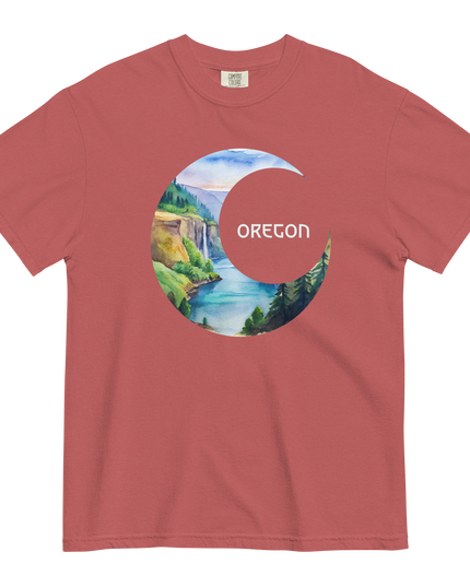 OREGON MOON- COMFORT COLORS - Unisex garment-dyed heavyweight t-shirt