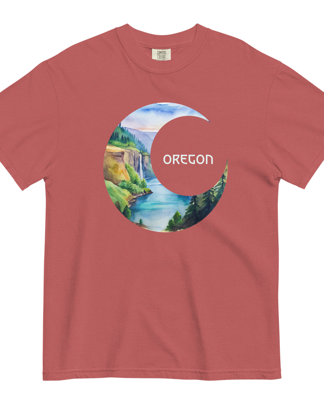 OREGON MOON- COMFORT COLORS - Unisex garment-dyed heavyweight t-shirt