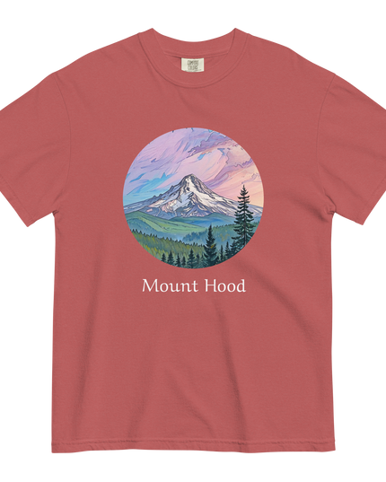 MOUNT HOOD - COMFORT COLORS - Unisex garment-dyed heavyweight t-shirt