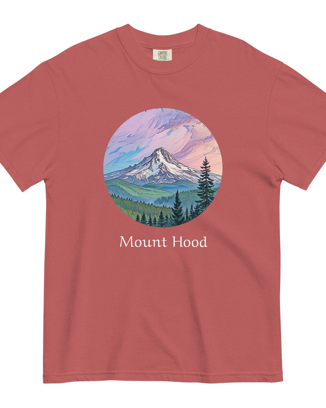 MOUNT HOOD - COMFORT COLORS - Unisex garment-dyed heavyweight t-shirt