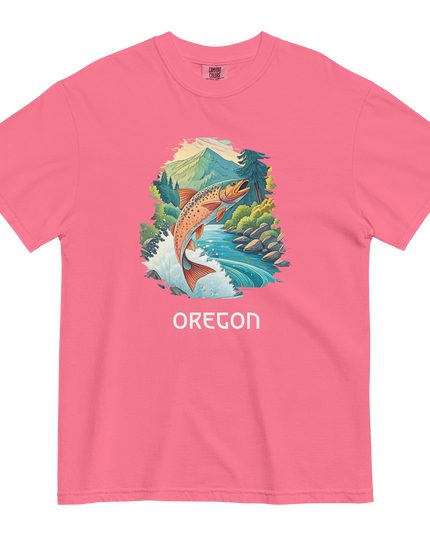 OREGON GORGE - COMFORT COLORS - Unisex garment-dyed heavyweight t-shirt