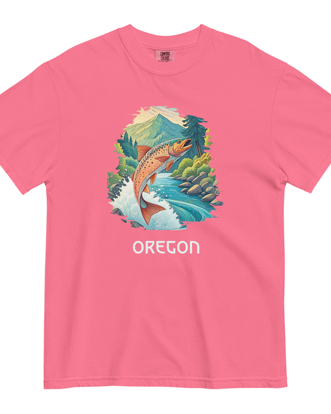 OREGON GORGE - COMFORT COLORS - Unisex garment-dyed heavyweight t-shirt
