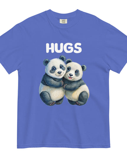 HUGS - PANDA BEARS - Comfort Colors - Unisex garment-dyed heavyweight t-shirt