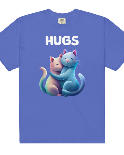 HUGS - CATS - Comfort Colors - Unisex garment-dyed heavyweight t-shirt