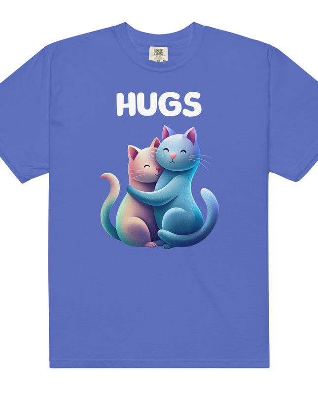 HUGS - CATS - Comfort Colors - Unisex garment-dyed heavyweight t-shirt