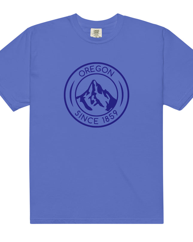 OREGON SINCE 1859 - NAVY - Comfort Colors - Unisex garment-dyed heavyweight t-shirt