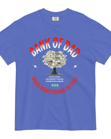 BANK OF DAD - Comfort Colors - Unisex garment-dyed heavyweight t-shirt
