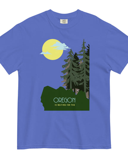 OREGON IS WAITING FOR YOU - Comfort Colors - Unisex garment-dyed heavyweight t-shirt