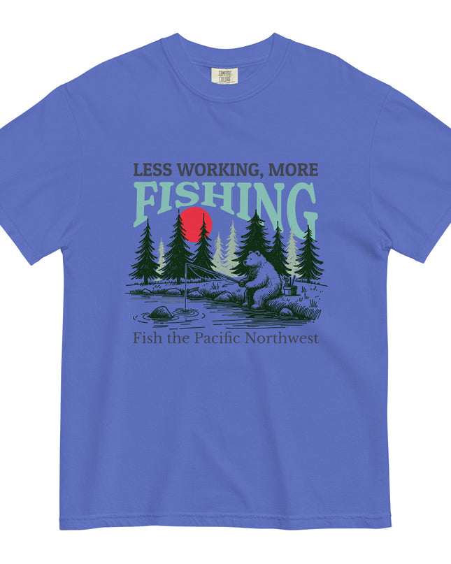 MORE FISHING - Comfort Colors - Unisex garment-dyed heavyweight t-shirt