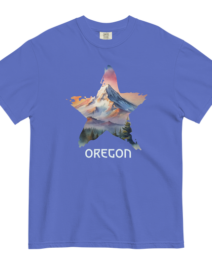 OREGON STAR - COMFOR COLORS - Unisex garment-dyed heavyweight t-shirt