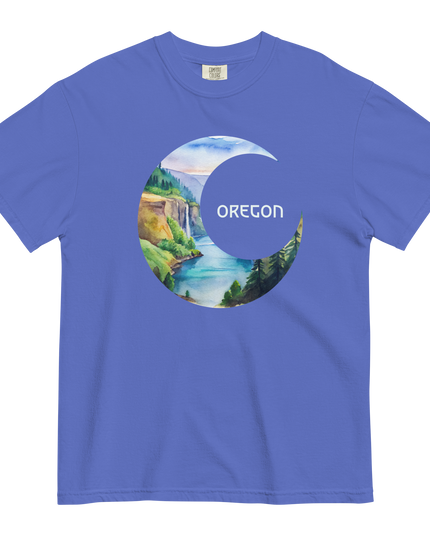 OREGON MOON- COMFORT COLORS - Unisex garment-dyed heavyweight t-shirt